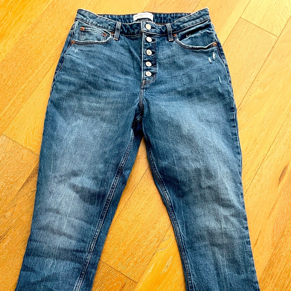 Curve Love Button Fly Skinny 29/30